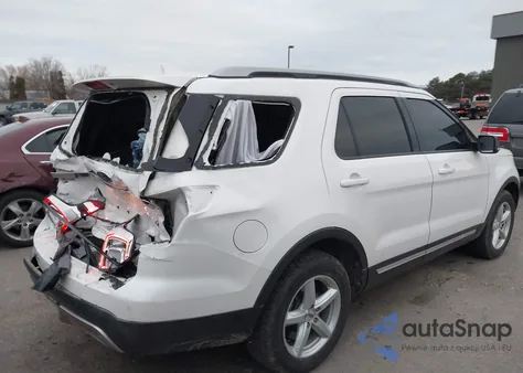 2017 Ford Explorer Xlt z USA, uszkodzony, nr VIN 1FM5K8D83HGD56777